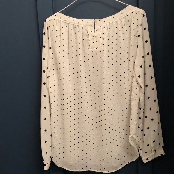 Loft polka dot blouse - Picture 3 of 8